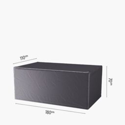 Ruma AeroCover Outdoor Tables Waterproof Polyester Cover W180xD110xH70cm in Dark Grey - Size: 1 Pack - thumbnail 6