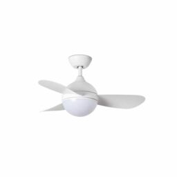 Netlighting Hvar White Ceiling Fan with LED Light