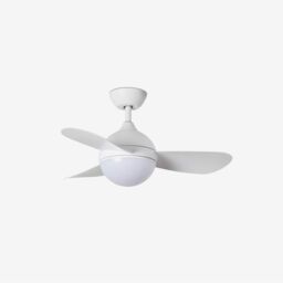 Netlighting Hvar White Ceiling Fan with LED Light - thumbnail 2