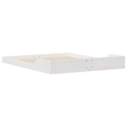 Berkfield Home White 140 x 220 cm Wood - thumbnail 7