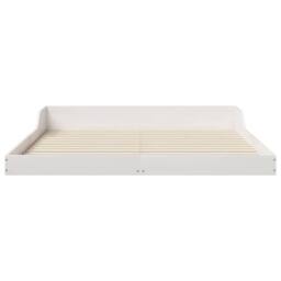 Berkfield Home White 140 x 220 cm Wood - thumbnail 5