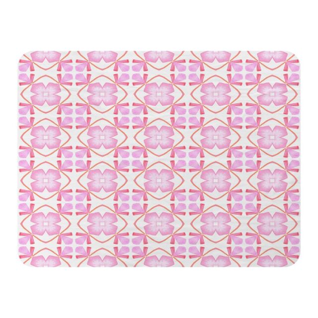 Benjamin Tate Design Orange Sublime Boho Chic Summer Design Blanket in Natural - Size: 120 cm x 150 cm - image 1