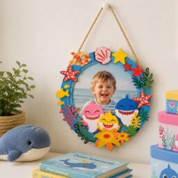 Baby Shark Wooden Photo Frame - thumbnail 5