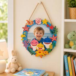Baby Shark Wooden Photo Frame - thumbnail 4