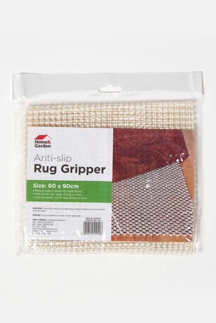 Homescapes Cream Indoor Anti Slip Rug Grips Rug Gripper 60 x 90 cm - Size: 60 cm x 90 cm - image 1