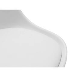Cheshire Executive Kirkwood Office Chair in White & Chrome - thumbnail 4