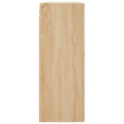 Berkfield Home Wall Mounted Cabinets 2 pcs Sonoma Oak 69.5x34x90 cm in Light Tan - thumbnail 7