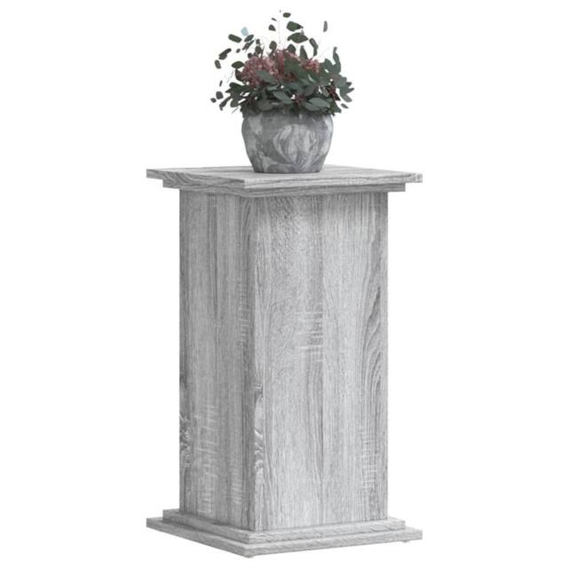 Berkfield Home Plant Stand Grey Sonoma 33x33x60 cm Engineered Wood - Size: 33 x 33 x 60 cm - image 1