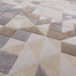 The Rug Shop UK Multi Modern Handmade Easy to clean Geometric Geometric Area Rug - Size: 120 cm x 170 cm - thumbnail 2