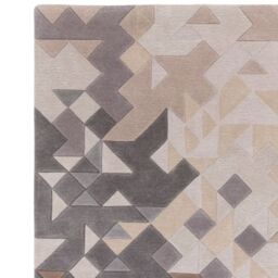 The Rug Shop UK Multi Modern Handmade Easy to clean Geometric Geometric Area Rug - Size: 120 cm x 170 cm - thumbnail 4
