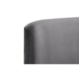 Ashfield Grey Velvet Premium Curved Bed Frame - King - thumbnail 3