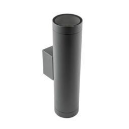 CGC Lighting 'Lucas' Dark Grey Anthracite Extra Long GU10 Double Up & Down Outdoor Wall Light Spotlight IP44 Aluminium - thumbnail 6