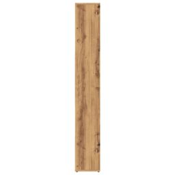 Berkfield Home Bookcase Artisan Oak 67x24x161 cm Engineered Wood in Brown - Size: 67 x 24 x 161 cm - thumbnail 6