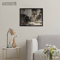 "Artery8 Del Alisal The Bell of Huesca Framed Canvas Wall Art Print - Size: W12"" x H16""" - thumbnail 3
