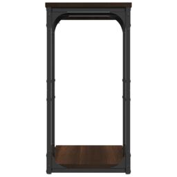 Berkfield Home Side Table Brown Oak 40x30x60 cm Engineered Wood - Size: 40 x 30 x 60 cm - thumbnail 6