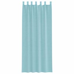 Berkfield Home Voile Curtains with Rod Pockets 2 pcs Turquoise - thumbnail 4