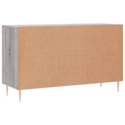 Berkfield Home Sideboard Grey Sonoma 100x36x60 cm Engineered Wood - Size: 100 x 36 x 60 cm - thumbnail 8