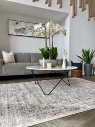 THE RUGS Montana Vintage Design Living Room Area Rug 3716 in Cream - Size: 200 cm x 290 cm - thumbnail 9