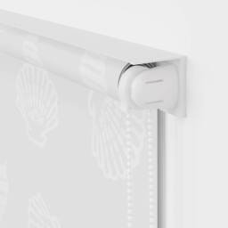Berkfield Home Shower Roller Blind 120x240 cm Sea Star in Grey - thumbnail 6