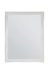 "MirrorOutlet ""Hamilton"" White Shabby Chic Decorative Design Wide Wall Mirror 137cm x 107cm - Size: 137 cm x 107 cm" - thumbnail 2