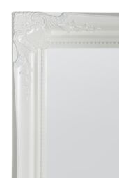 "MirrorOutlet ""Hamilton"" White Shabby Chic Decorative Design Wide Wall Mirror 137cm x 107cm - Size: 137 cm x 107 cm" - thumbnail 3