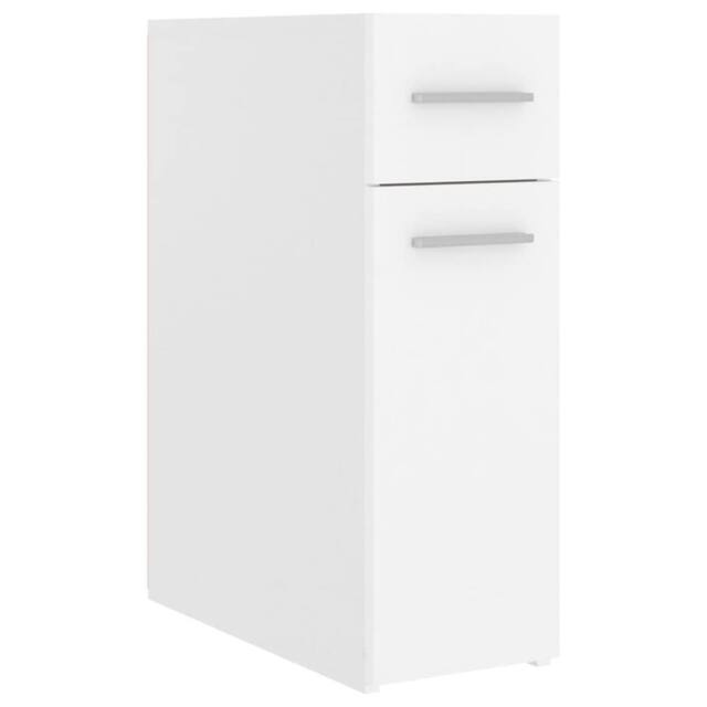 Berkfield Home Apothecary Cabinet White 20x45.5x60 cm Engineered Wood - image 1