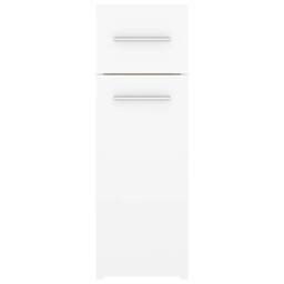 Berkfield Home Apothecary Cabinet White 20x45.5x60 cm Engineered Wood - thumbnail 5