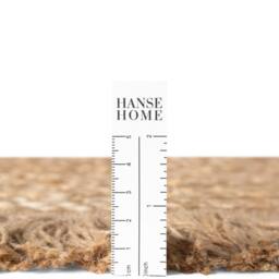 THE RUGS Braided Reversible Jute Round Nuru Gold Handwoven Living Room Rug - Size: 150 cm diameter - thumbnail 7