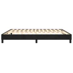 Berkfield Home Box Spring Bed Frame Black 180x200 cm Super King Velvet - thumbnail 6