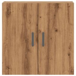 Berkfield Home Wall Cabinet Artisan Oak 60x31x60 cm Engineered Wood in Brown - Size: 60 x 31 x 60 cm - thumbnail 4