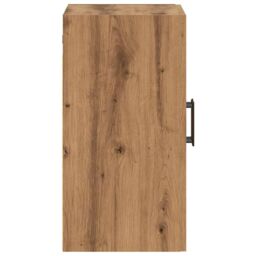 Berkfield Home Wall Cabinet Artisan Oak 60x31x60 cm Engineered Wood in Brown - Size: 60 x 31 x 60 cm - thumbnail 5