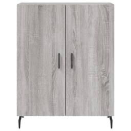 Berkfield Home Highboard Grey Sonoma 69.5x34x180 cm Engineered Wood - thumbnail 8