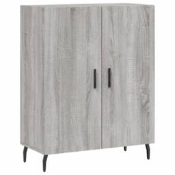Berkfield Home Highboard Grey Sonoma 69.5x34x180 cm Engineered Wood - thumbnail 7