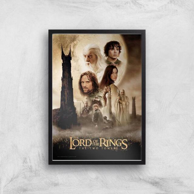 The Lord of the Rings Lord Of The Rings: The Two Towers Giclee Art Print - Size: A2
