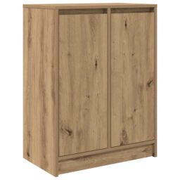 Berkfield Home Sideboard Artisan Oak 57x34x76 cm Engineered Wood in Brown - Size: 57 x 34 x 76 cm - thumbnail 2