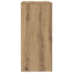 Berkfield Home Sideboard Artisan Oak 57x34x76 cm Engineered Wood in Brown - Size: 57 x 34 x 76 cm - thumbnail 7