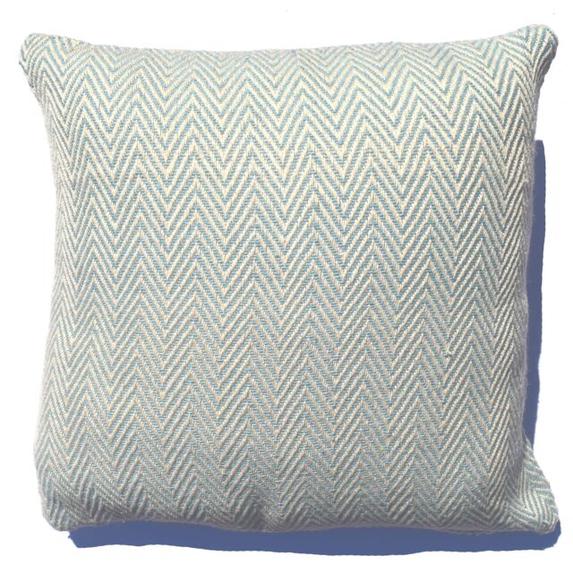 Rapport Home Skye Cushion Covers (43x43 cm) in Duck Egg Blue - Size: 43 cm x 43 cm - image 1