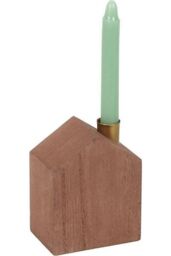 KDMD Set of 24 Mini Advent Candles with Holder in Brown - thumbnail 5
