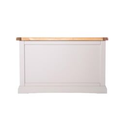 Cabinet Bits Loreo Light Grey Blanket Box Ottoman - thumbnail 2