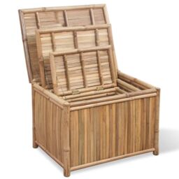 Berkfield Home Storage Boxes 3 pcs Bamboo in Brown - thumbnail 2