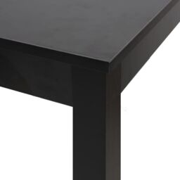 Berkfield Home Bar Table MDF Black 115x55x107 cm - Size: 115 x 55 x 107 cm - thumbnail 5