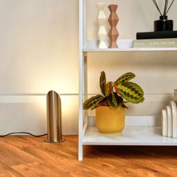 ValueLights Uplighter Silver Floor Lamp - thumbnail 3