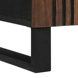Berkfield Home Sideboard 60 x 33.5 x 75 cm Solid Wood & Engineered Wood in Brown - thumbnail 6