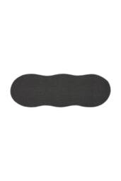 Living and Home Irregular-shaped Rug with Floral Pattern in Blue - Size: Small - thumbnail 5