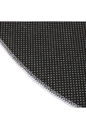 Living and Home Irregular-shaped Rug with Floral Pattern in Blue - Size: Small - thumbnail 6