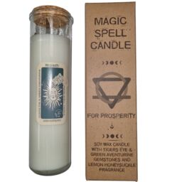KDMD Magic Spell Candle - Prosperity in White - thumbnail 2