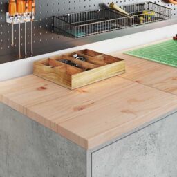 Berkfield Home Garage Storage Cabinet Concrete Grey 40x51x85 cm Solid Wood Pine - Size: 40 x 51 x 85 cm - thumbnail 4