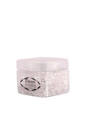 KDMD 120 Gram Jar of Clear Plastic Beads 3 Pack - thumbnail 3