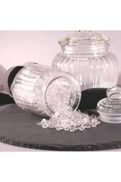 KDMD 120 Gram Jar of Clear Plastic Beads 3 Pack - thumbnail 5