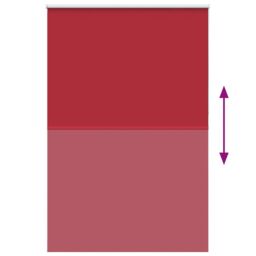 Berkfield Home Roller Blind Blackout Red 155x230 cm Fabric Width 151.6 cm Polyester - thumbnail 5
